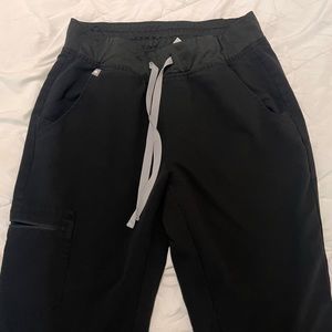 Figs jogger pant black size small/tall